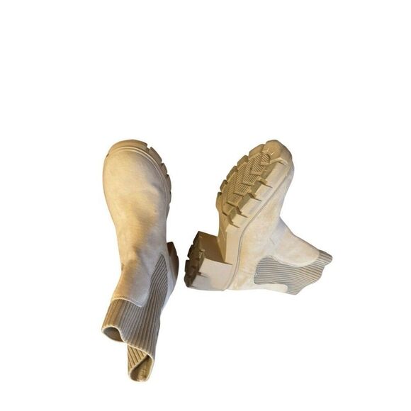 Sincerely Jules Juniors Boots beige 6 - Picture 3 of 5